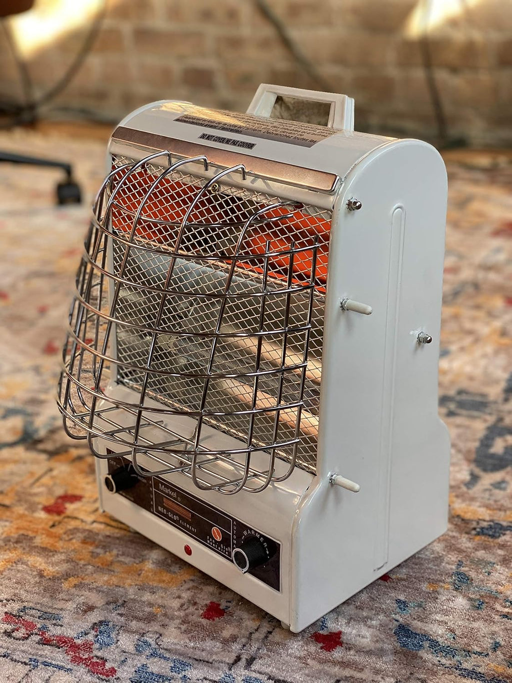 Corporation 198TMC Fan Forced Portable Heater – Radiant, 1500/900/600W, 120V, Winter Heating Equipment. Heating