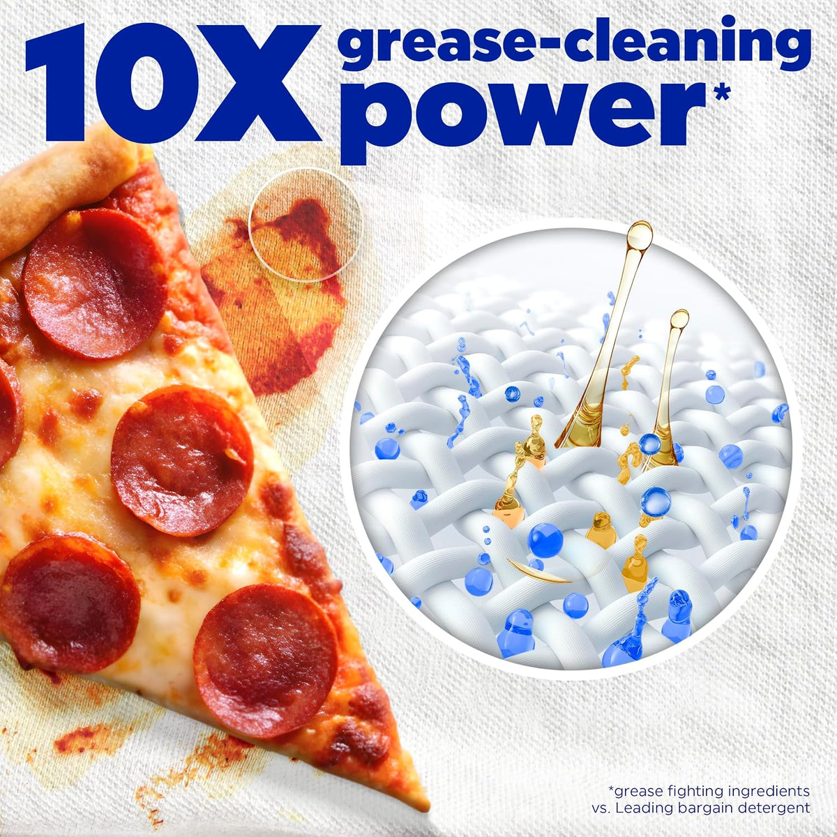 Liquid Laundry Detergent, Original Scent, 125 fl oz, 100 Loads, Boosted Clean Even in Cold Water with Concentrated