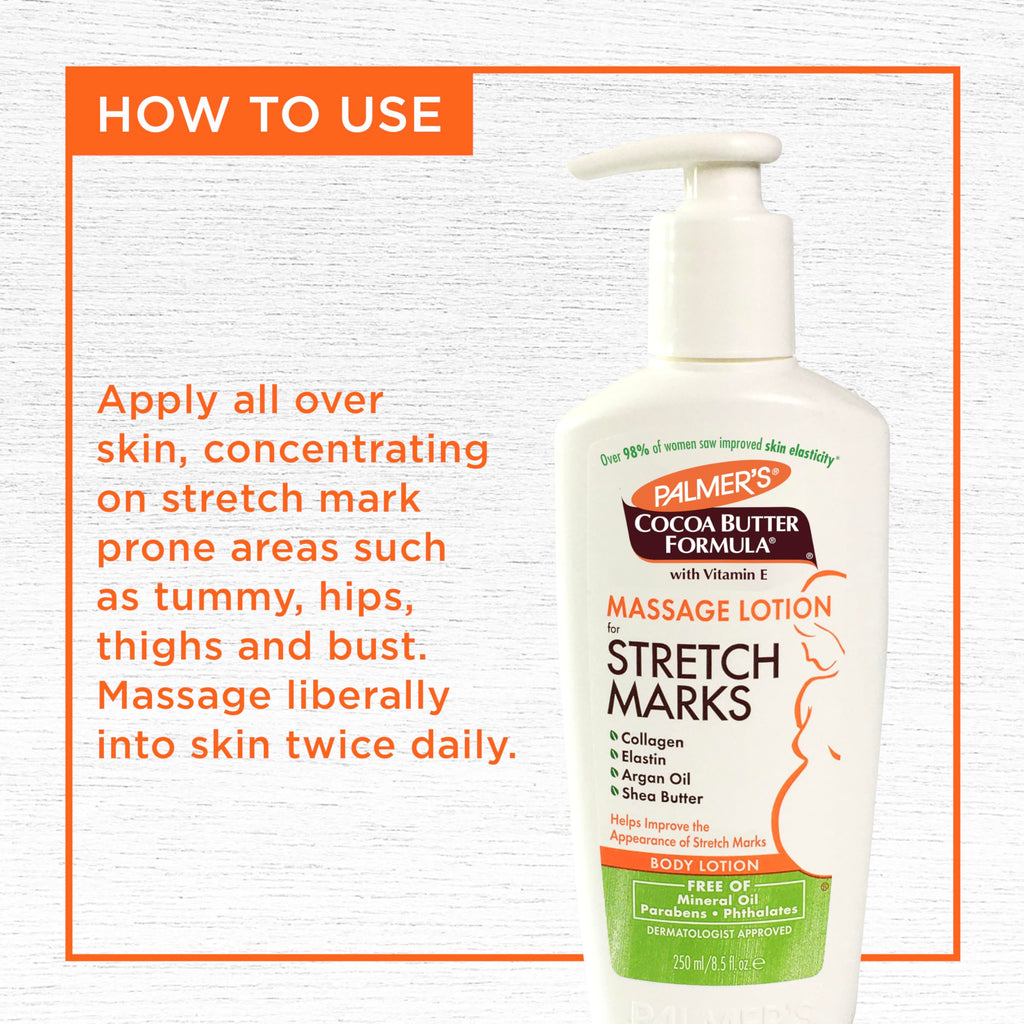 Stretch Marks Body Lotion for Pregnancy & Weight Changes (8.5 Oz)