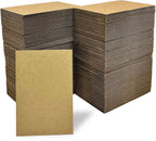 400 Packs 3.5x4.5 Inch Corrugated Cardboard Sheets