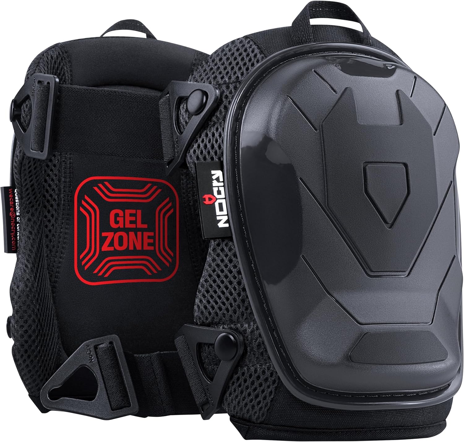 Professional Construction Knee Pads for Men and Women with Non-Slip Heavy Duty Cap and Ankle Support — Thick Foam and