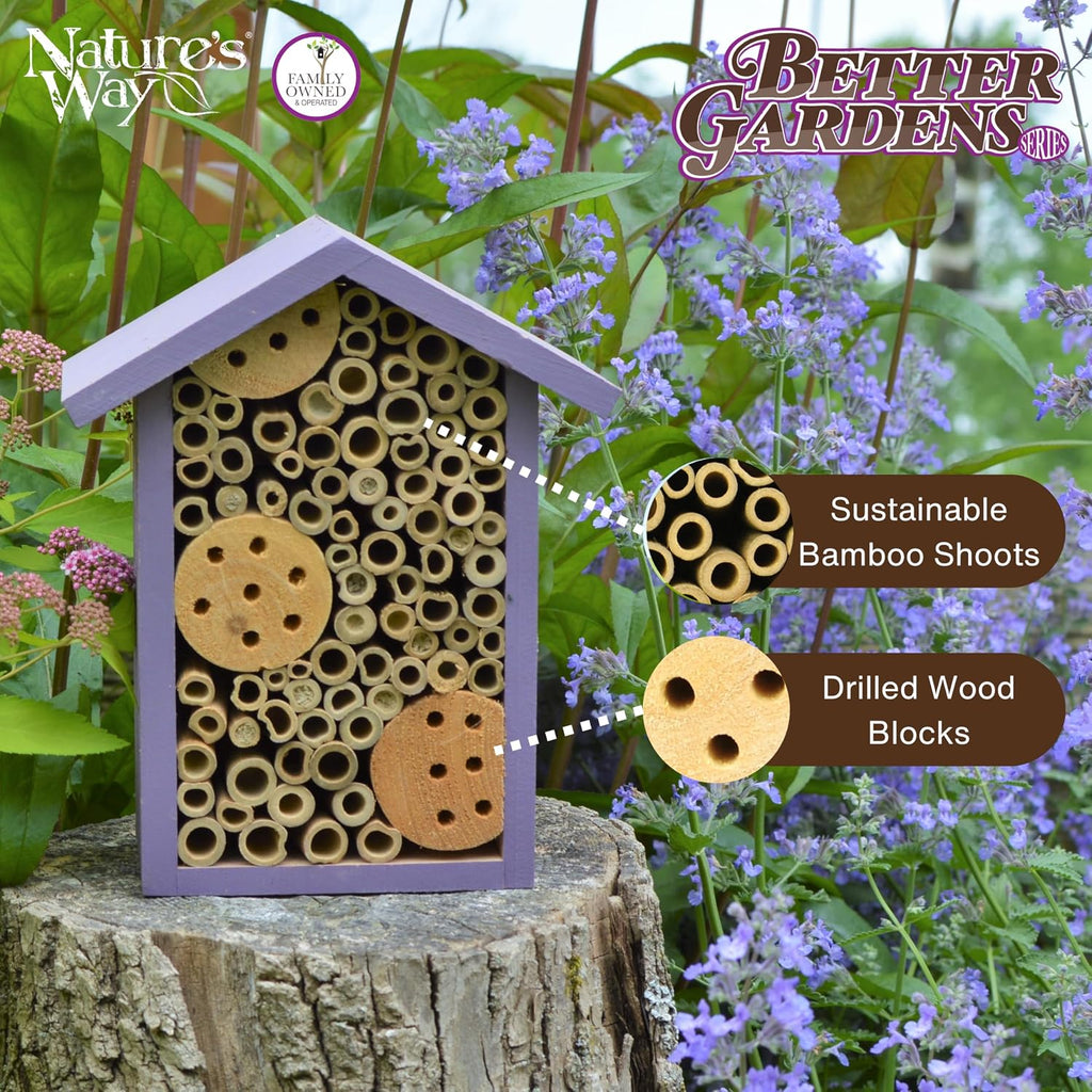Bird Products PWH1-B Purple Bee House