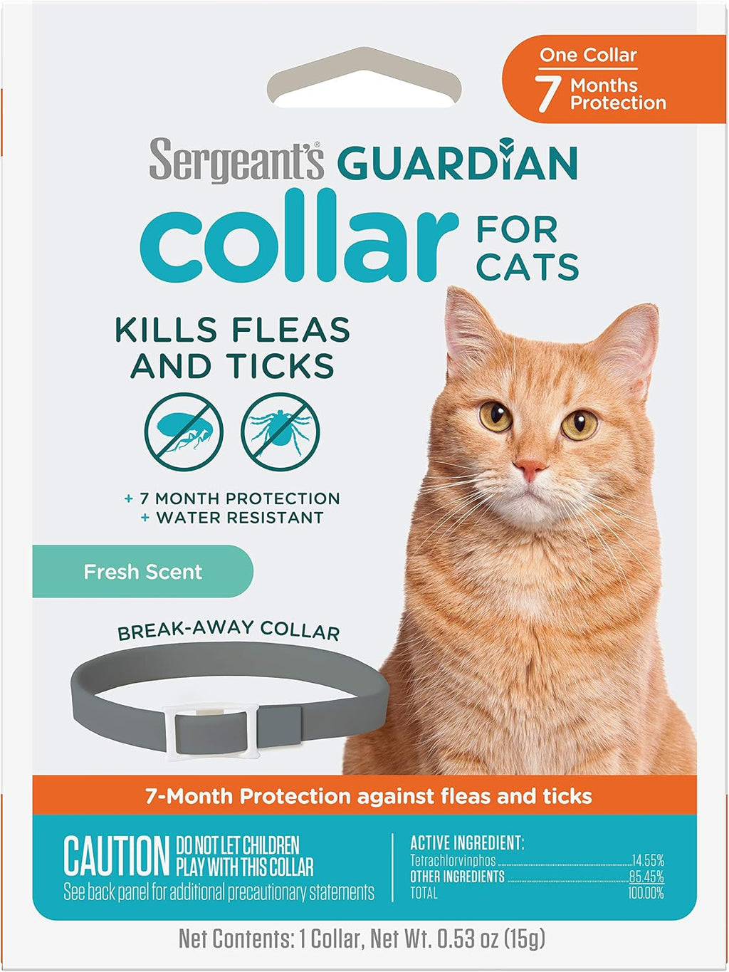 Guardian Flea & Tick Cat Collar, 1 Count