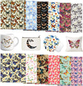 Butterfly Pattern Sublimation Ink Transfer Sheets 12 Sheets 12"x10" | Colored sublimation transfer paper,works with