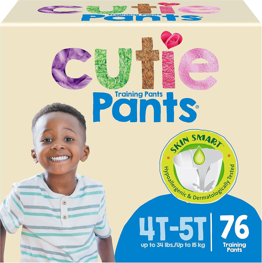 Cutie Training Pants, Male, 76 ct