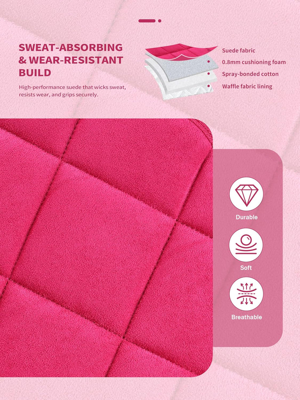 English Saddle Pad for Horse Riding, All Purpose Saddle Pad