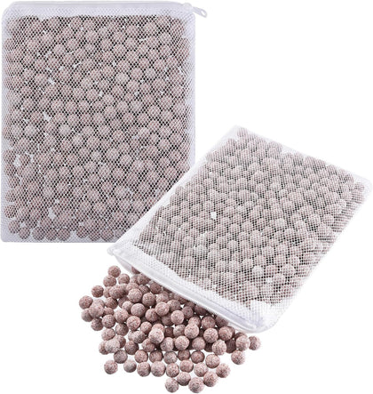 Aquarium Ceramic Filter Media Bio Filter Rings, 2 Lbs | Bio Ceramic Ball