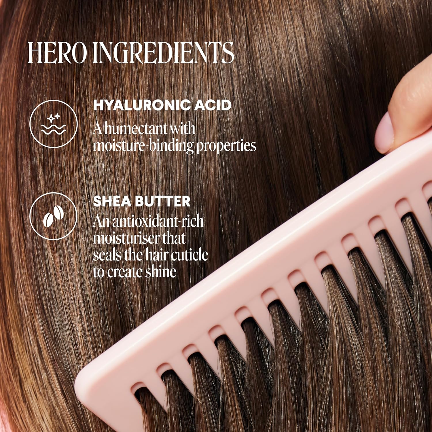 MOISTURE Shampoo + Conditioner with Hyaluronic Acid & Shea Butter for Dry & Dull Hair 90 mL (Dual Set)