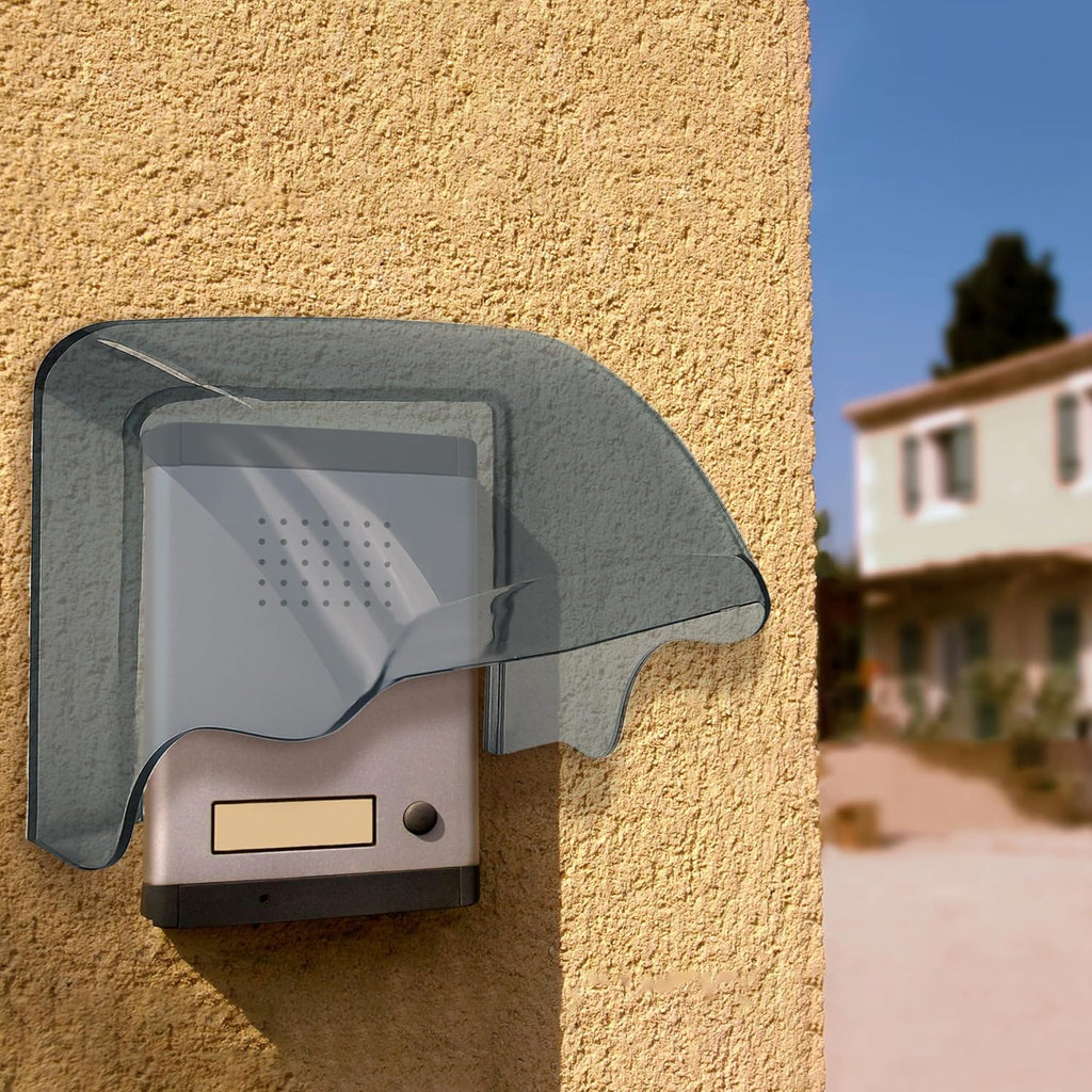Outdoor Waterproof Outlet Cover, 2.67" x 3.25" Small Socket Protector– Self Adhesive Wall Plate Cover for Single-Gang