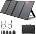 60W Foldable Solar Panel for Power Station, 18V DC & QC3.0 for RV | Compatible with Jackery/Rockpals/Flashfish, 18V