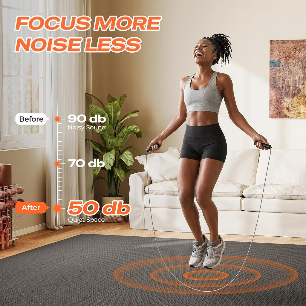 Gym Floor Mats, EVA Foam Puzzle Exercise Mats, Interlocking Floor Mats, Cushioned Foam Floor Tiles, Gym Flooring