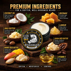Relaxing Beard Balm for Men (Gold Scent) - Made in Texas