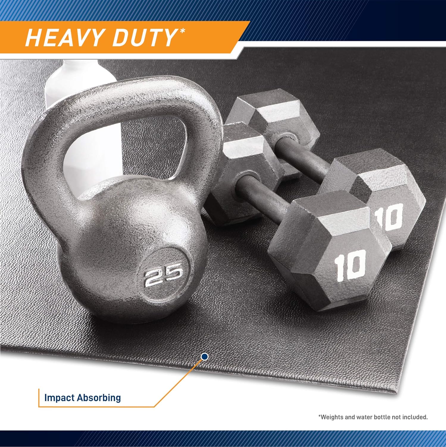 Fitness Equipment Mat and Floor Protector Compatible for Treadmills, Elliptical, Exercise Bikes, Stationary Cycles