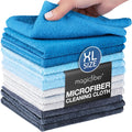 Microfiber Cleaning Cloth - Higher Quality, Larger Size - Micro Fiber Cloth for Cleaning Rags, Dust Cloths, Kitchen