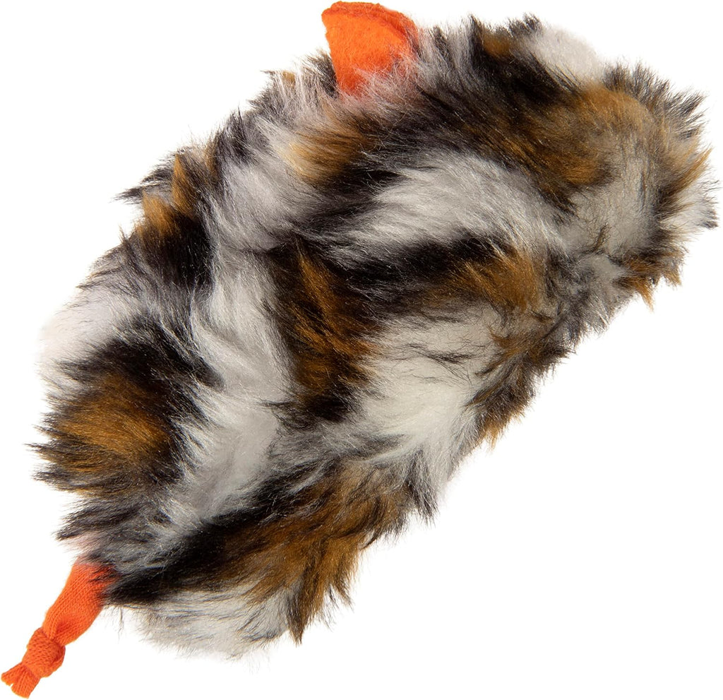 Instincts by SmartyKat 2-Pack Mouse 'N Mate Plush Refillable Cat Toys w/HappyNip Tube (Catnip & Silvervine)