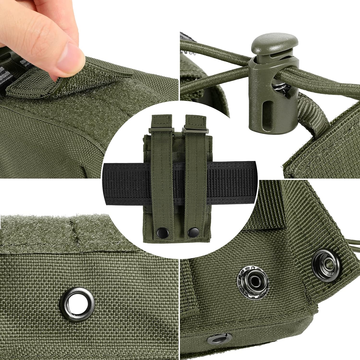 Tactical Radio Holder Radio Holster Molle Radio Pouch Universal Radio Case Military Heavy Duty Radio Bag for Police