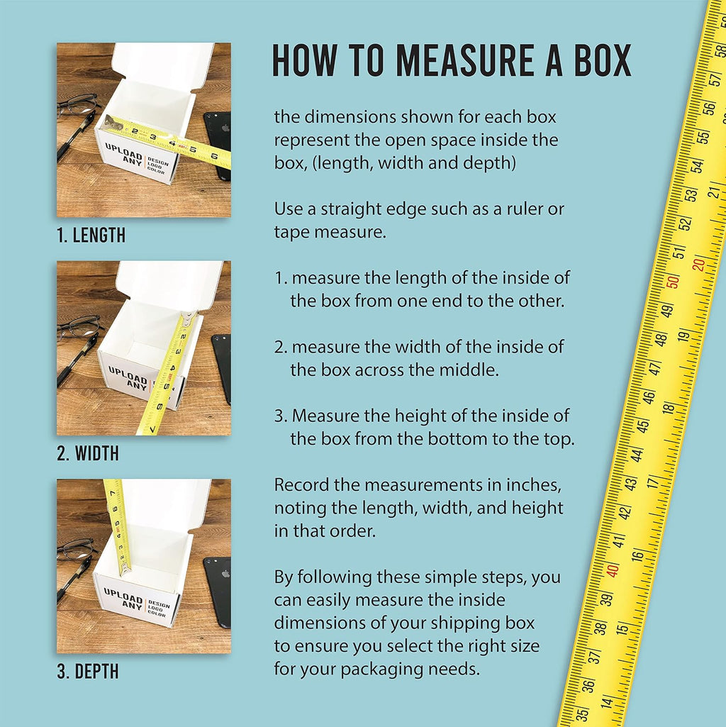 Make Your Own 10 x 8 x 4" Custom Boxes, Printed on the Outside (Mailers & Shipping Boxes). Great for Subscriptions