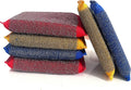 Steel Wool Scrubber Kitchen Sponges - 6 Pack Kitchen Dish Sponges Scrubbers, Non-Scratch Microfiber sponges for