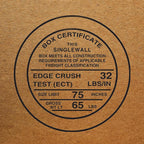 25 PK Shipping Boxes Flat 24"L x 14"W x 4"H, Corrugated Cardboard Box for Packing, Moving and Storage 24X14X4-25PK-NF