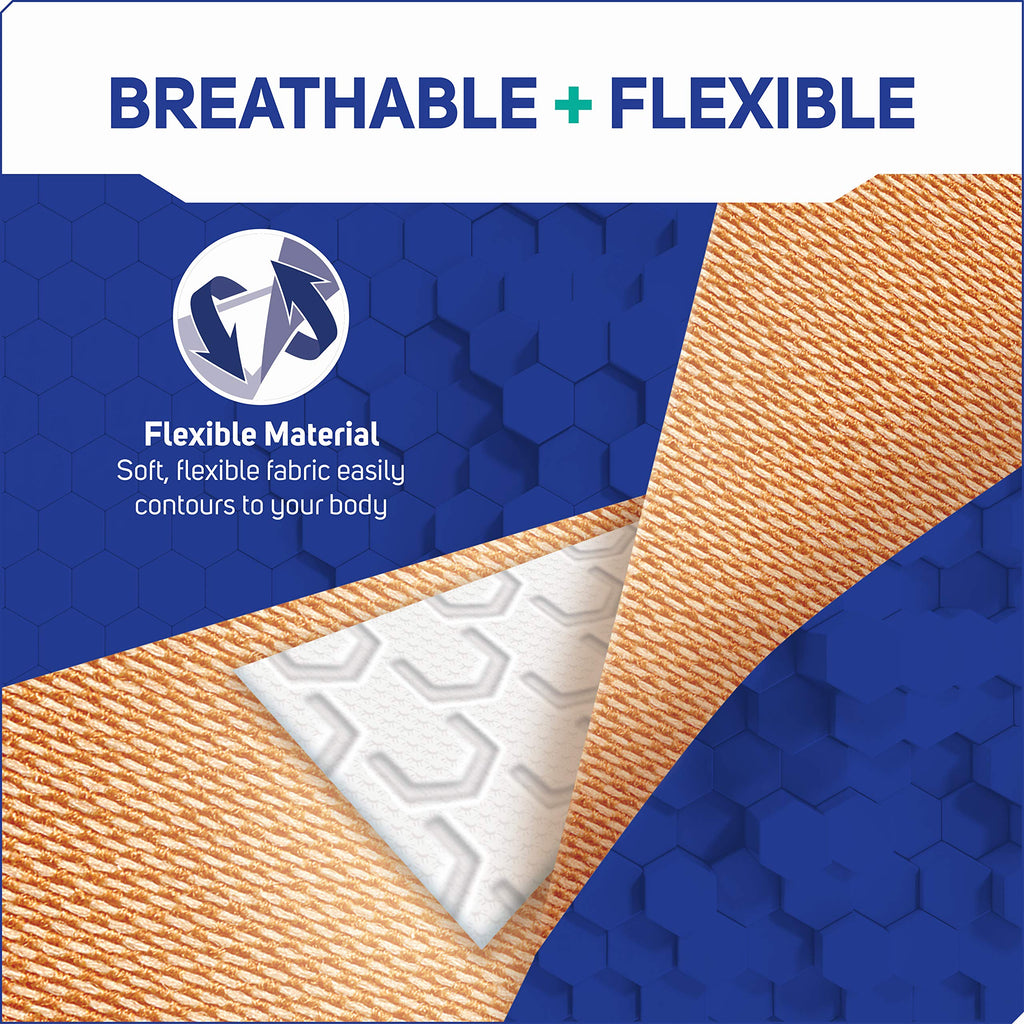 Fabric Adhesive Bandages, Assorted Sizes, 200 Count