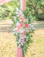 Artificial Wedding Arch Flowers, 2 Large Floral Swags
