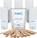 20 oz. (600ml) Graduated Plastic Mixing Cups - Box of 100