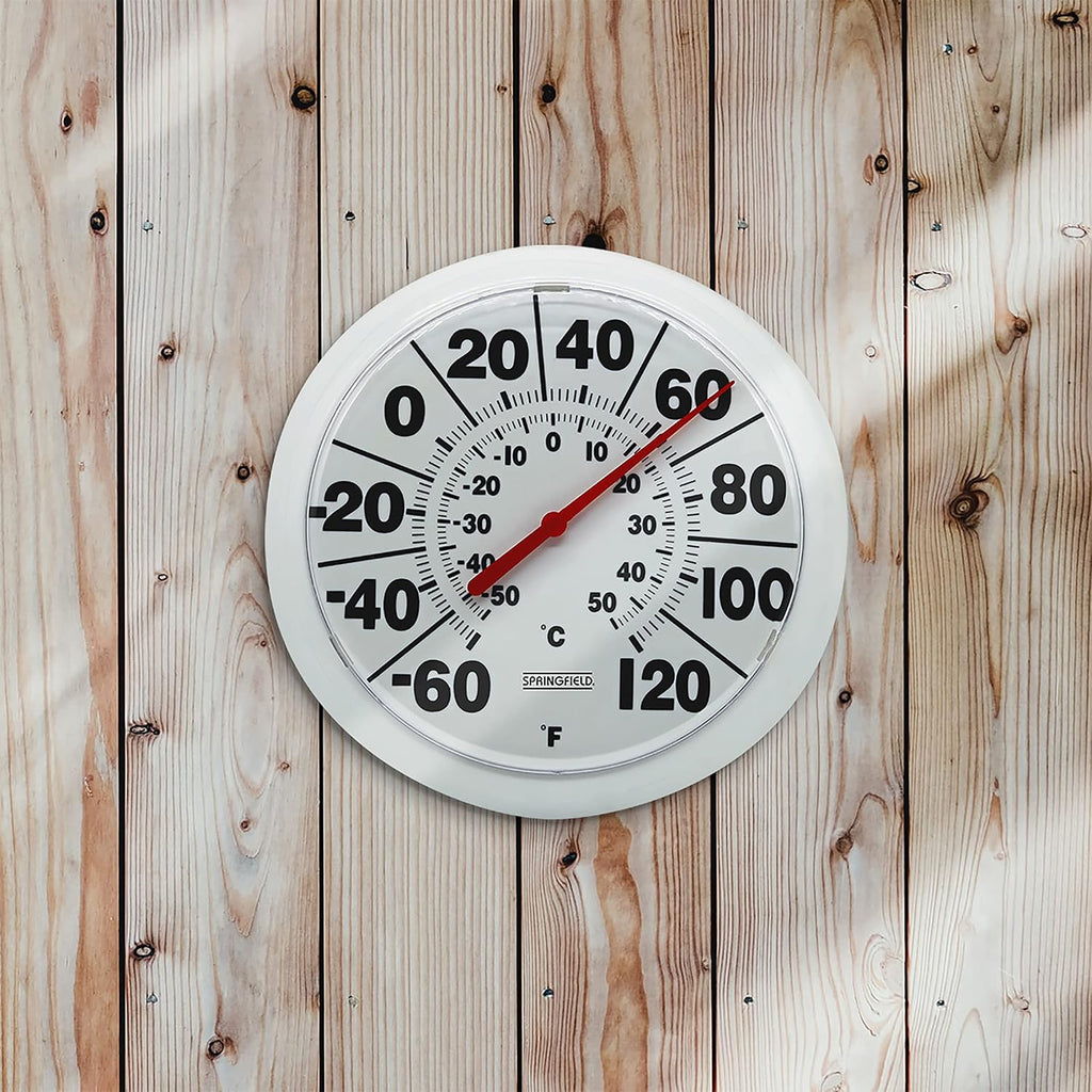 Taylor In/Out Round Dial Thermometer - 8.5 Inch