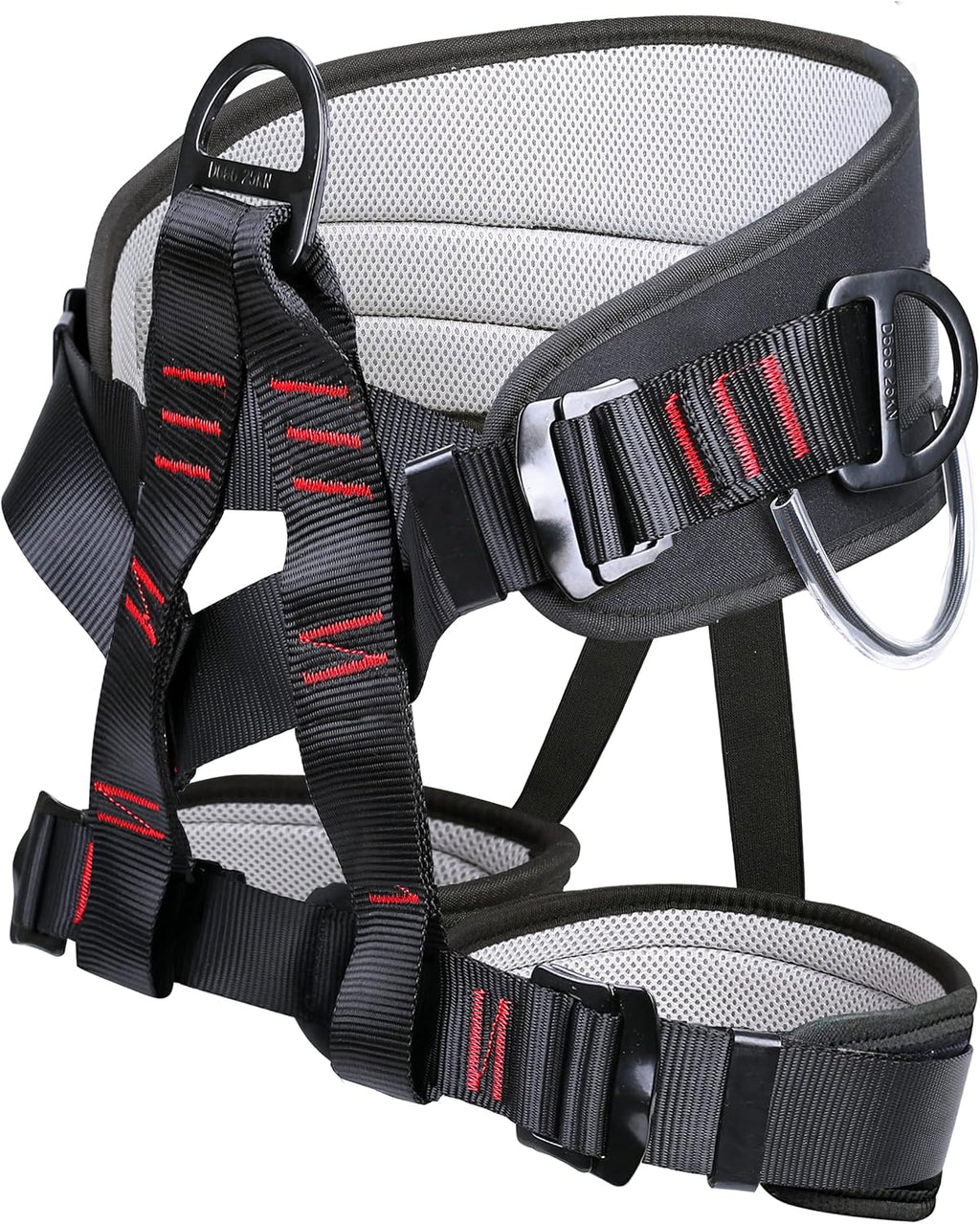 Adjustable Thickness Climbing Harness Half Body Harnesses for Fire Rescuing Caving Rock Climbing Rappelling Tree