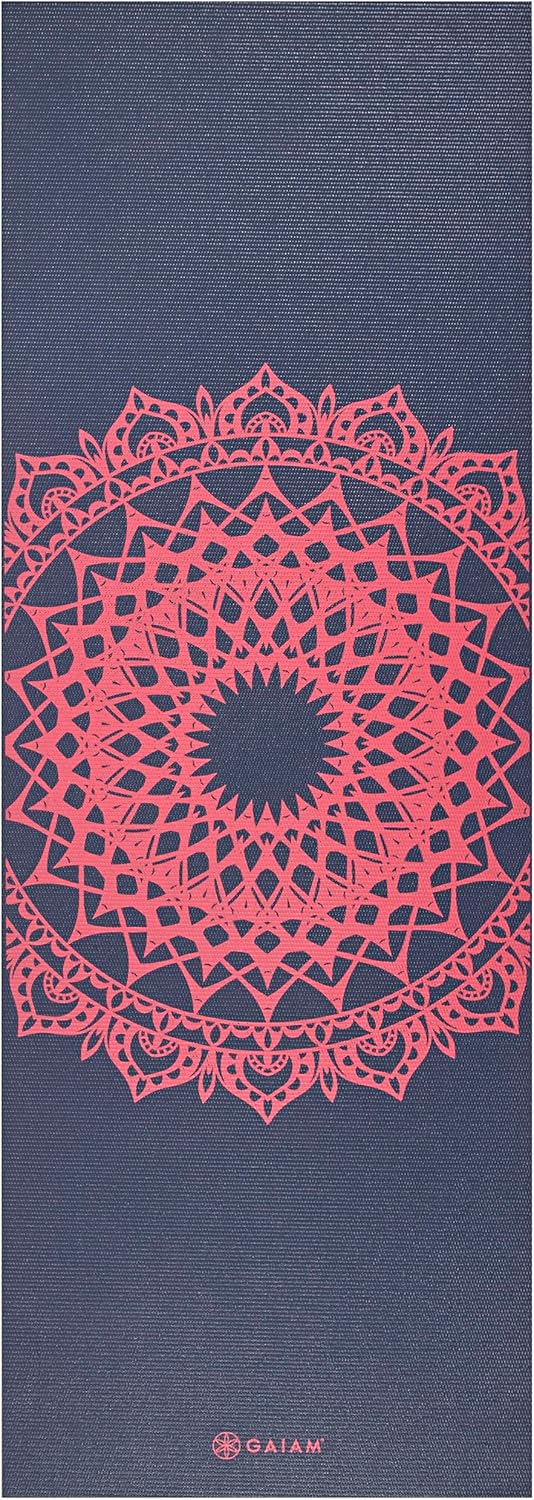 Print Yoga Mat, Non Slip Exercise & Fitness Mat for All Types of Yoga, Pilates & Floor Exercises