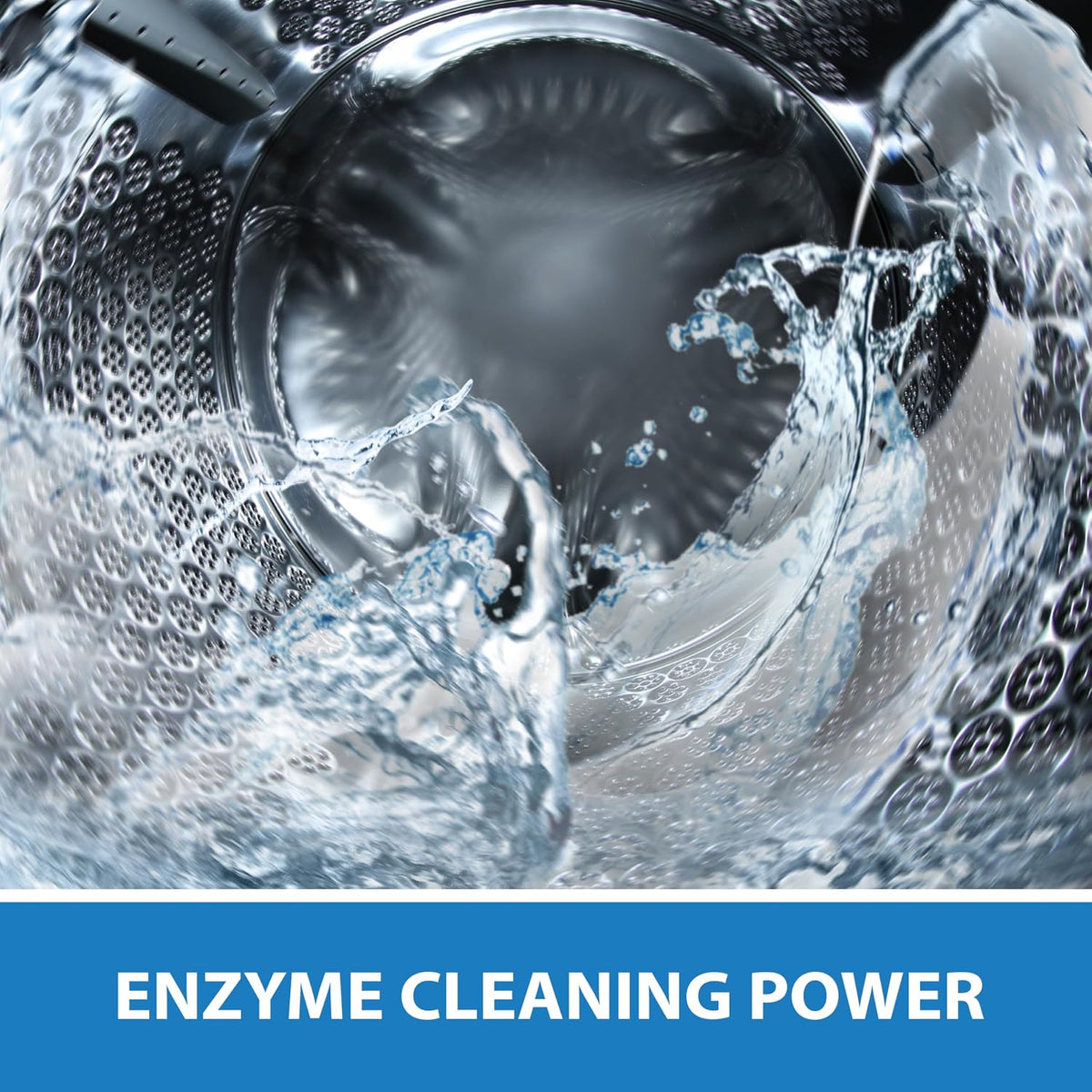Washing Machine Cleaning tablets, 12 pack is Formulated with Enzyme, Deep Cleans and Deodorizes Front and Top Loading