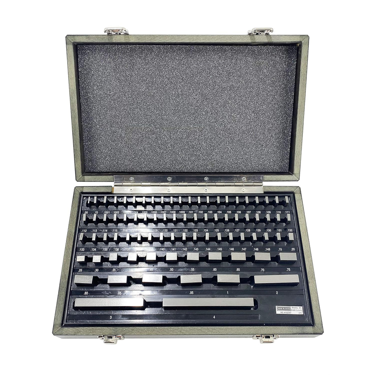 TEXALAN(R) Gauge Block Set Gage Blocks Grade Economy Rectangular for Precision Calibration (81 PCS)