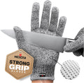 Cut Resistant Gloves With Grip Microdots — Food Grade Cutting Glove