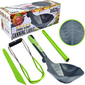 Jar lifter and Canning Ladle 1/2 Pint Capacity - Canning Supplies with Magnetic lid lifter + Bubble Popper (Assembled