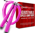 Aluminum Handle High Speed Adjustable Jump Rope for Women and Men - Perfect Skipping Rope for Boxing, Fitness, Workout