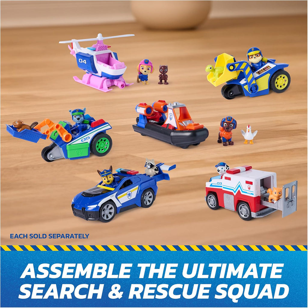 Paw Patrol Search & Rescue Team Pack with 7 Collectible Action Figures, Including Ryder & 6 Pups, Kids Toys for Boys