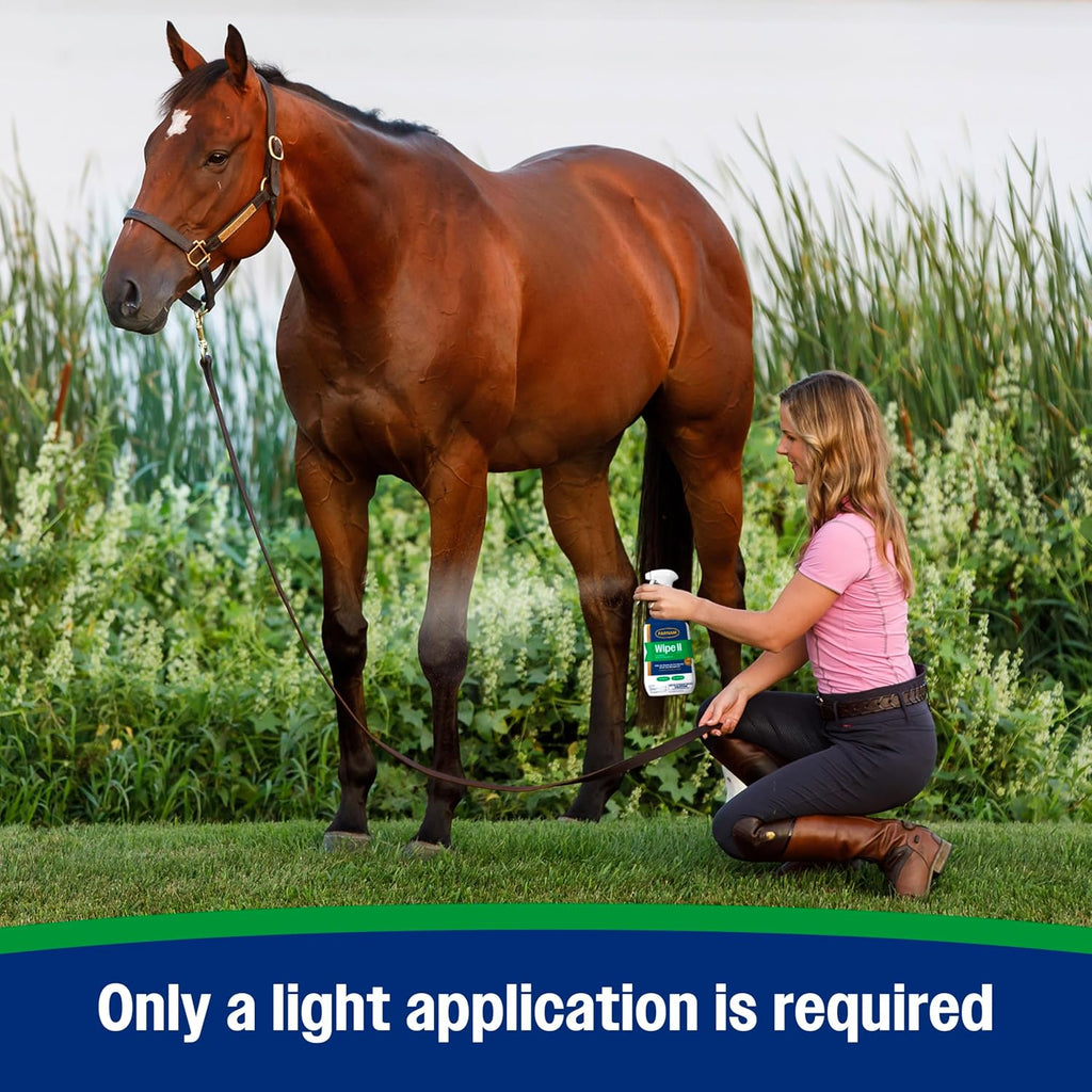 Wipe II Horse Fly Spray with Citronella, 32 oz Spray