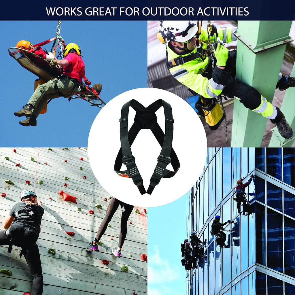 Climb Stika Chest Rescue Zipline Harness 23kN Climbing Harness,Chest harness, UIAA Certificate