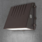 LED Wall Pack Security Light, Selectable Color/Watts, 11,500 Lumens