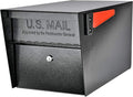 Mail Manager Modern Locking Post Mount Mailbox, USPS Approved | Patented anti-pry lock, accepts small packages
