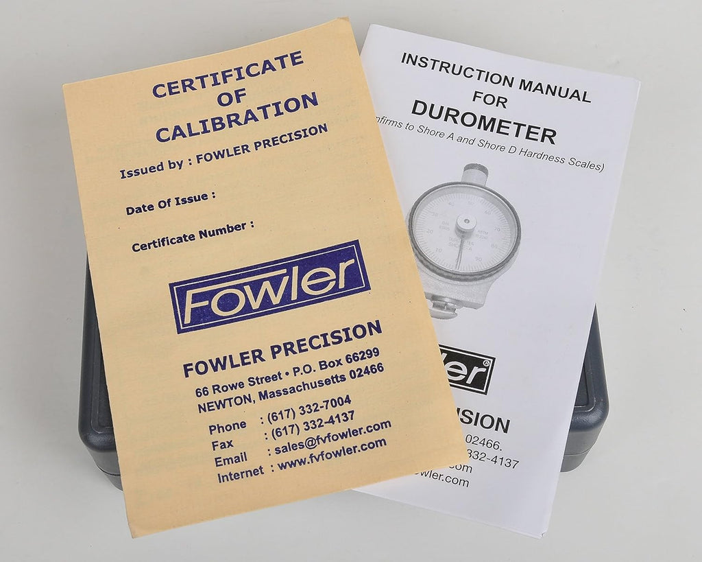 Fowler 53-762-101-0, Portable Durometer With Blunt Taper 35º