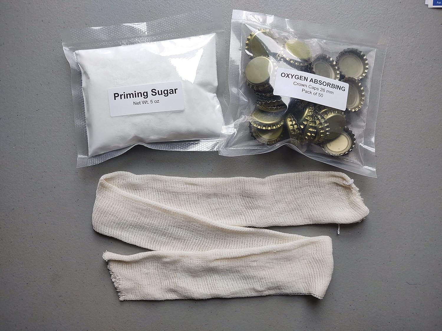 My Brew Supply Pacific Coast Beer Extract Kit | Pale Dry Malt Extract | Carabrown, Biscuit Malt, & Carapils Grain |