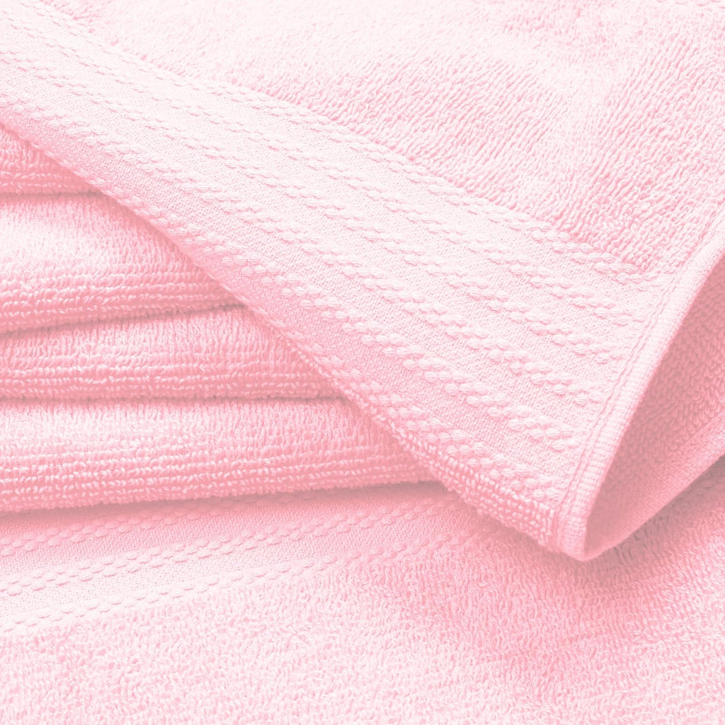 Ultra Soft 8-Piece Towel Set - 100% Pure Ringspun Cotton, Contains 2 Oversized Bath Towels 27x54, 2 Hand Towels