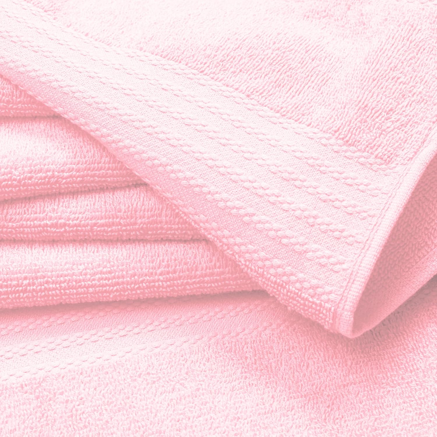 Ultra Soft 8-Piece Towel Set - 100% Pure Ringspun Cotton, Contains 2 Oversized Bath Towels 27x54, 2 Hand Towels