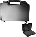 Small Hard Case with Foam, 14" Lightweight Pluck Foam Padded Protection Carrying/Storage Case - Customizable Interior