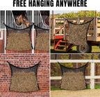Slow Feed Hay Nets for Horses, Large Capacity Hay Bags, 4 Pack