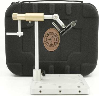 Kingfisher Fly Tying Clarkfork Fly Tying Vise Deluxe Kit