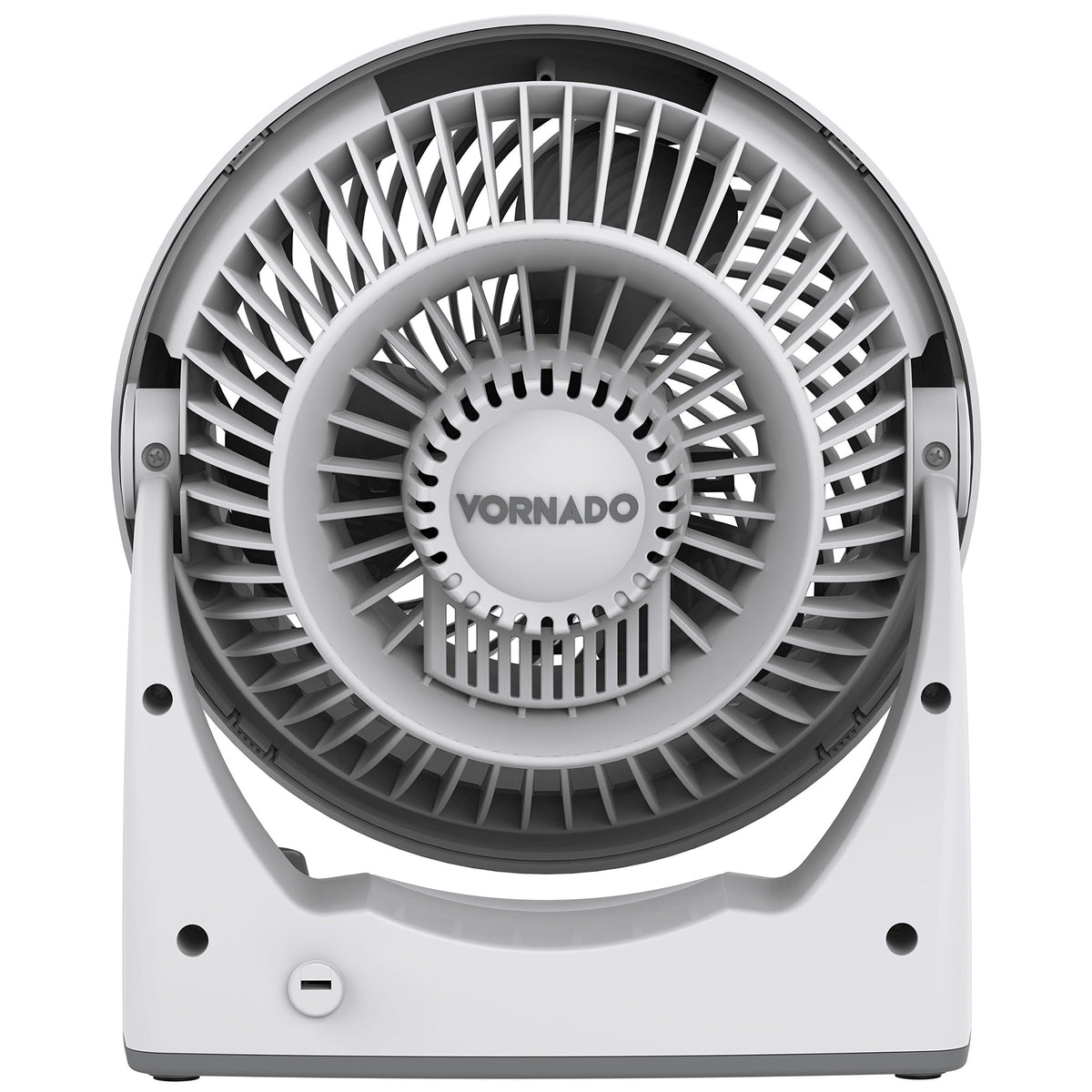 533DC Energy Smart Small Air Circulator Fan with Variable Speed Control, White