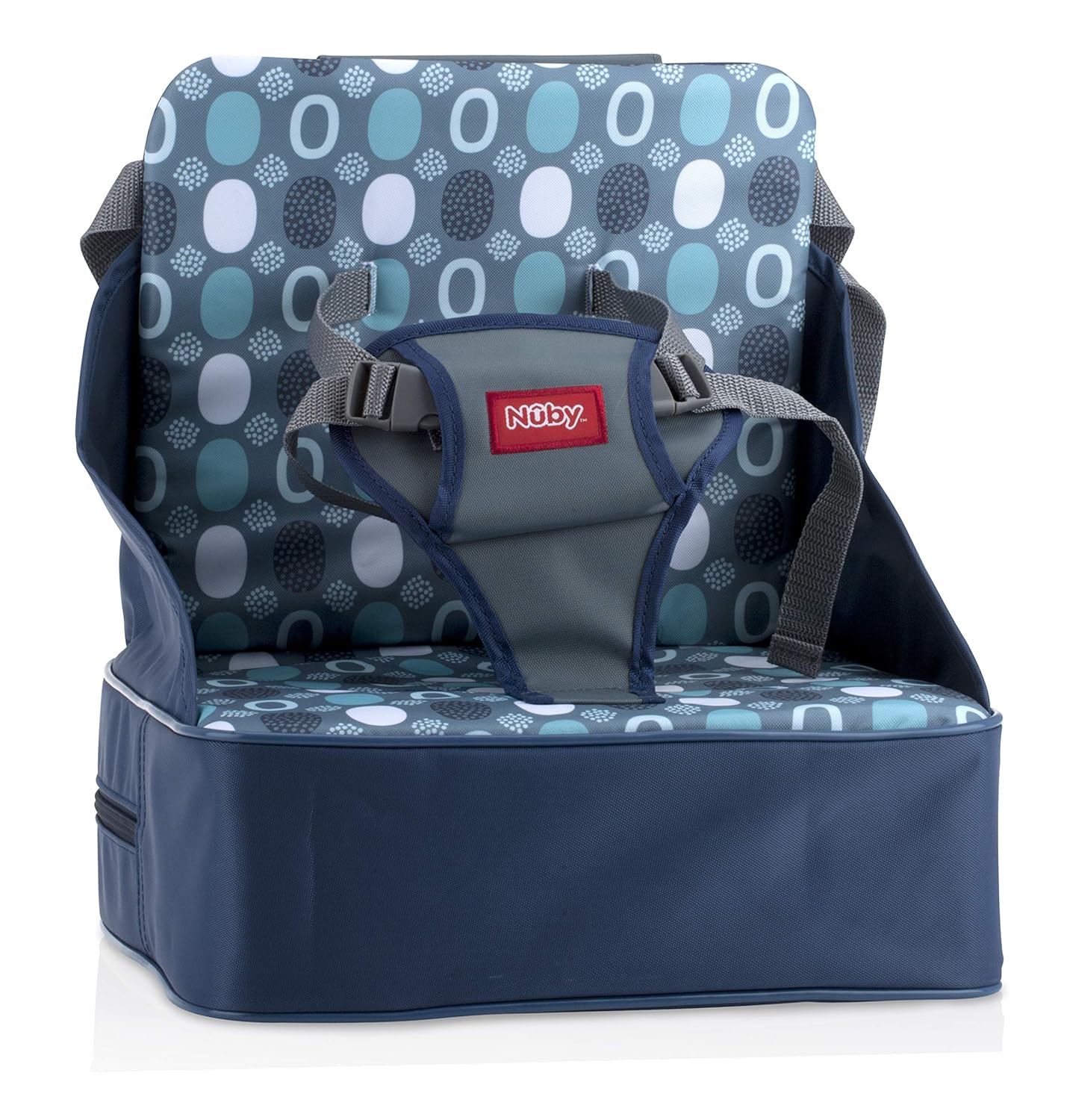 Easy Go Booster Seat for Kitchen Chair - Travel Booster Seat for Babies and Toddlers - 9+ Months - Holds up to 35