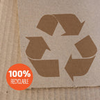 32" x 40" Kraft Two Sided (E-Flute) Corrugated Project Sheets, Cardboard Sheets, Flat Packing Inserts, Crafts, Pads