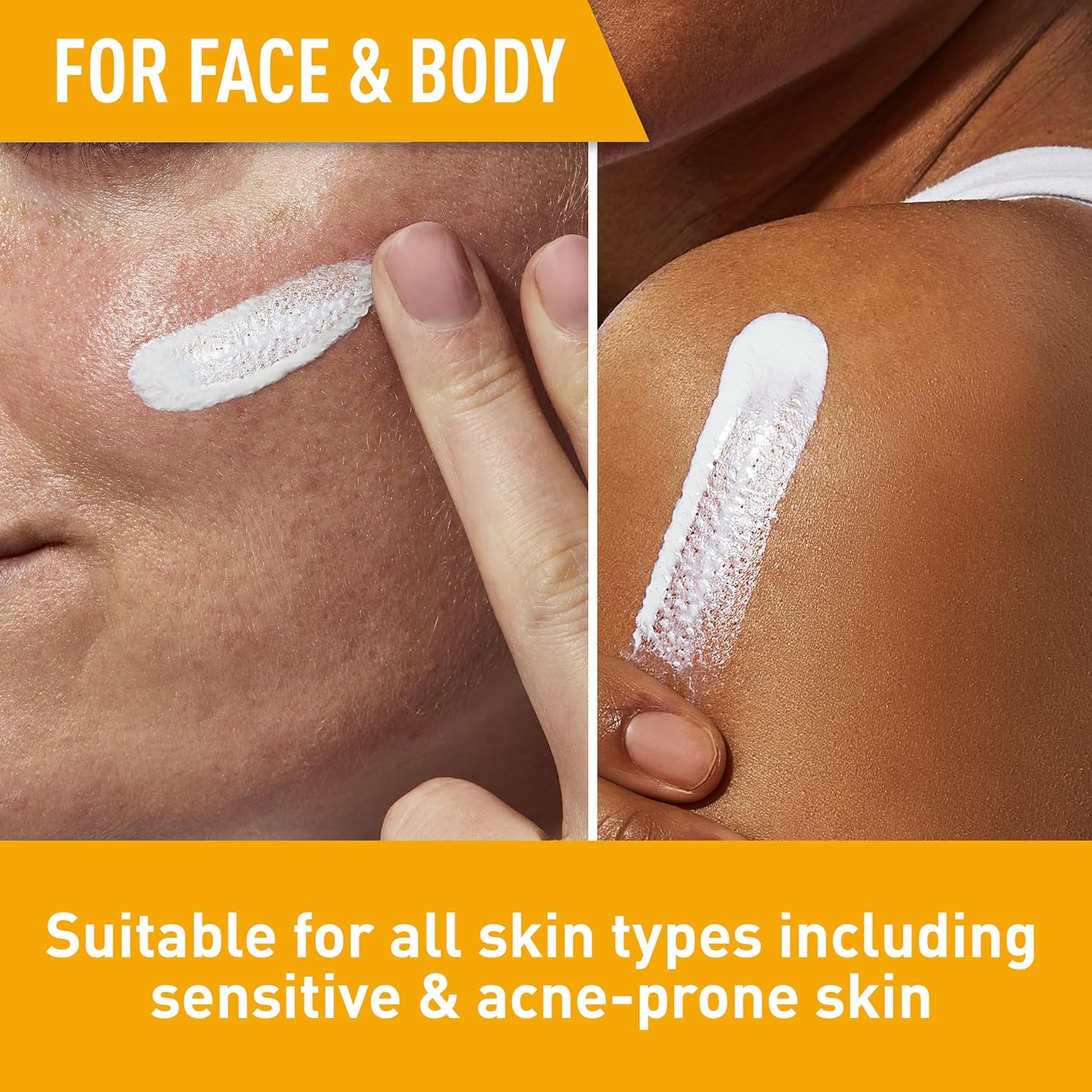 Hydrating Sheer Sunscreen with SPF 30 for Face and Body, Mineral & Chemical Sunscreen for Men & Women with Zinc